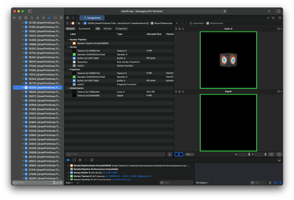 Using Metal Frame Capture with MoltenVK